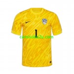 Camisolas de futebol Eslovénia Jan Oblak 1 Guarda Redes Equipamento Principal Euro 2024 Manga Curta